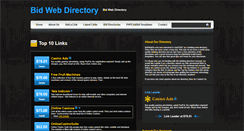 Desktop Screenshot of bidwebdir.com